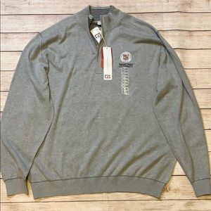 Men’s Cutter & Buck Heather Grey XXL 1/4 sweater